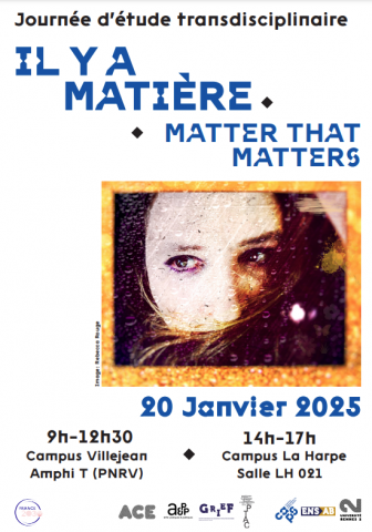 Affiche JE Il y a matière